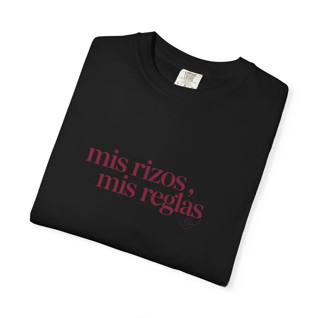 Mis Rizos, Mis Reglas “Mija” T-Shirt