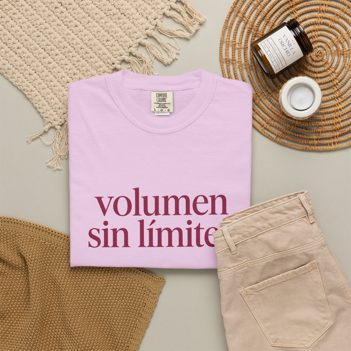 Volumen Sin Límites Spanish Typography T-Shirt