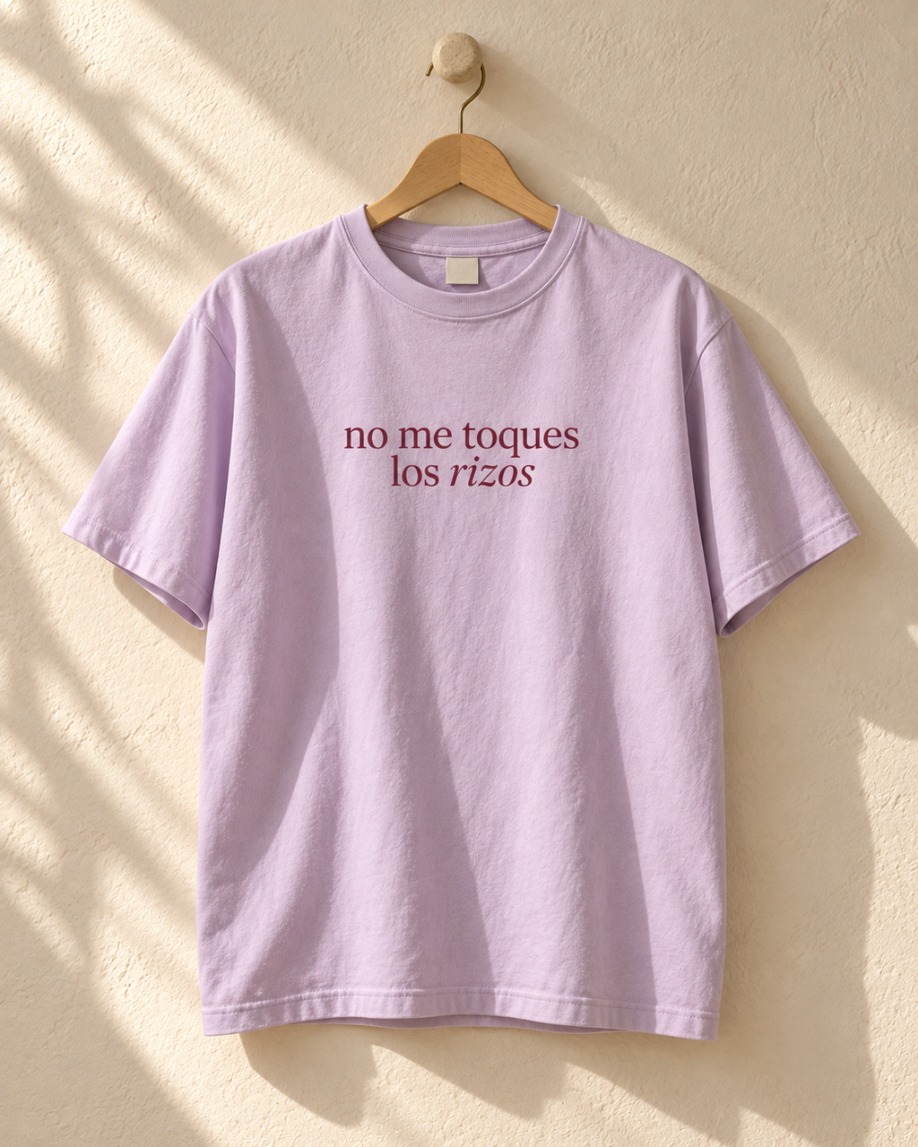No Me Toques Los Rizos T-Shirt — "Mija Studio"