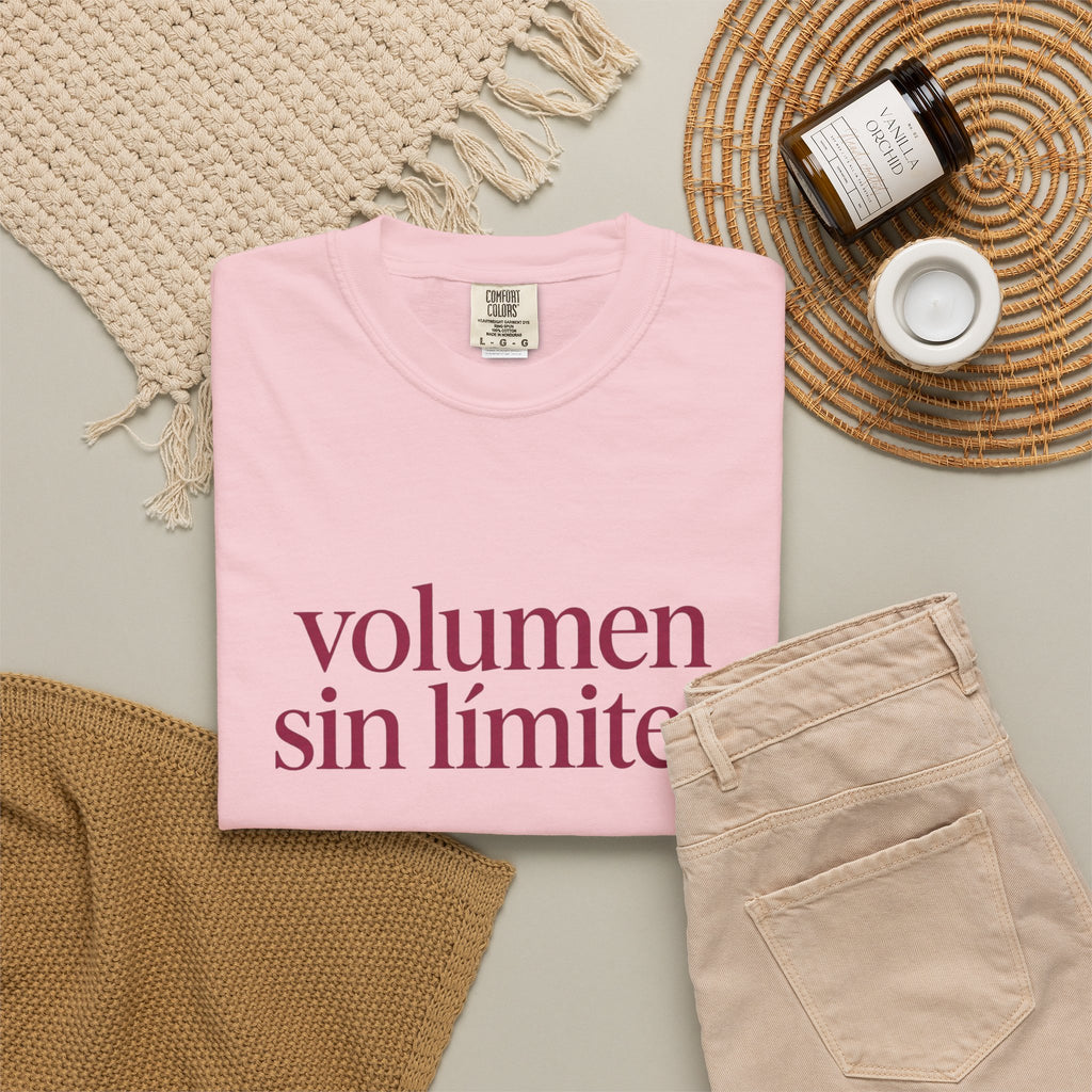 Volumen Sin Límites Spanish Typography T-Shirt