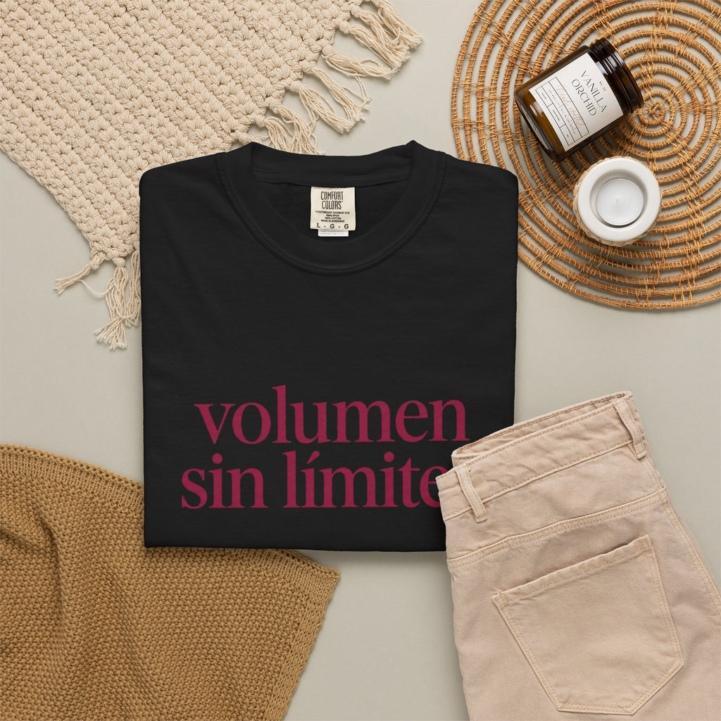 Volumen Sin Límites Spanish Typography T-Shirt