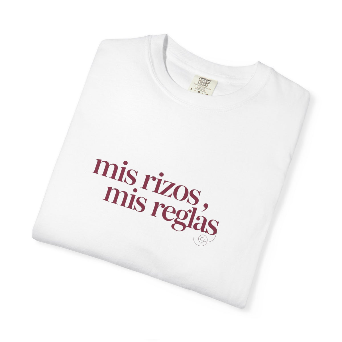 Mis Rizos, Mis Reglas “Mija” T-Shirt
