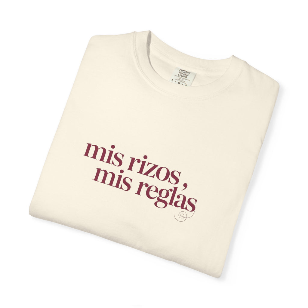 Mis Rizos, Mis Reglas “Mija” T-Shirt